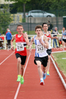 Boys under-15s 1500 metres, North Eastern Track and Fields Champs., Middlesbrough. Photo: David T. Hewitson/Sports for All Pics